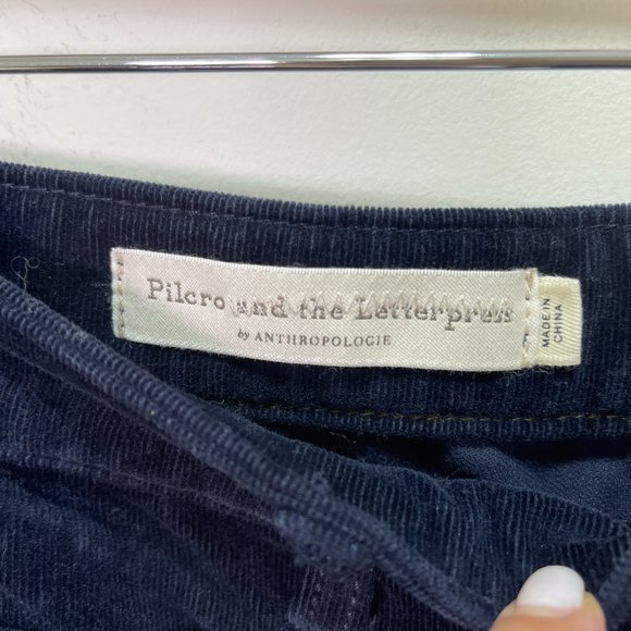 Anthropologie Pilcro High-Rise Skinny Corduroy Pants sz 25 - Picture 8 of 16